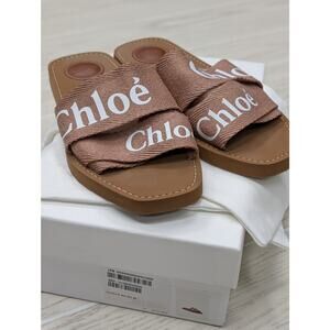 NEW Chloe Woody Flat Mule